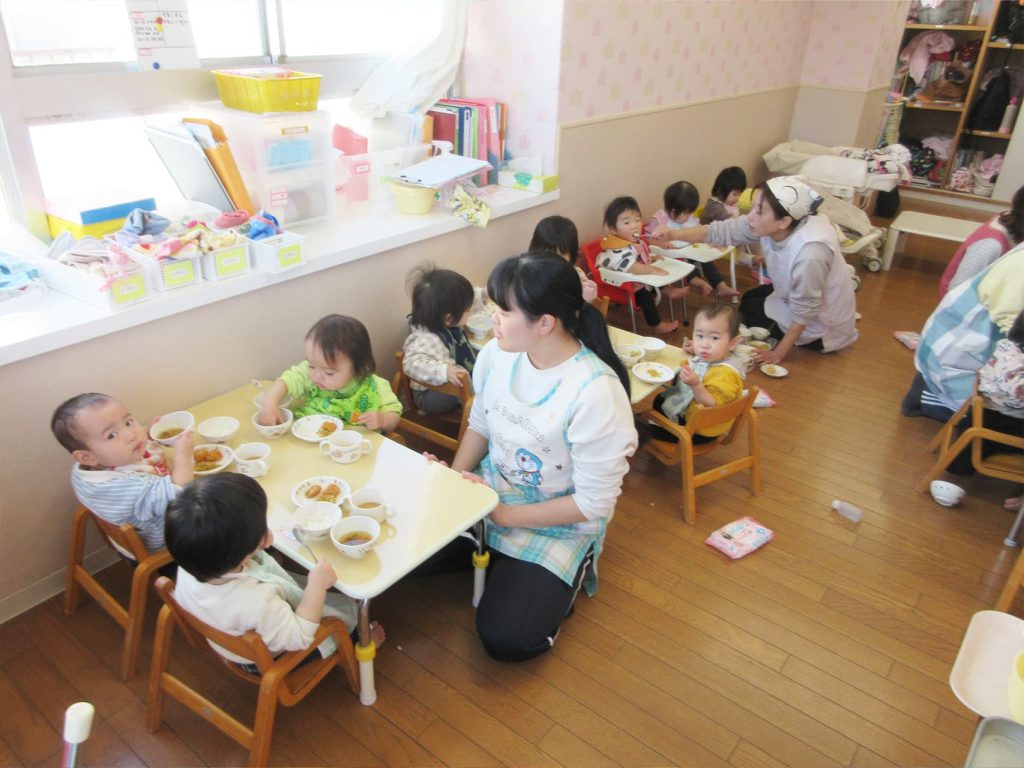 0歳児の生活の様子