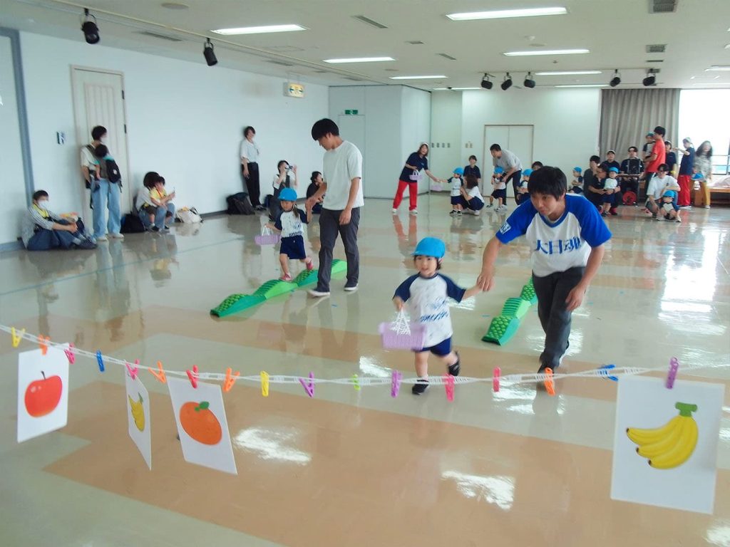 運動会2歳児